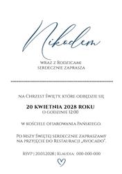 Zaproszenia Gwen - wzór 2