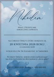 Zaproszenia Sona - wzór 2