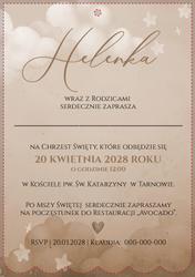 Zaproszenia Sona - wzór 3