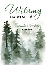 Tablica powitalna Daniela - wzór 1