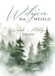 Tablica powitalna Daniela - wzór 2