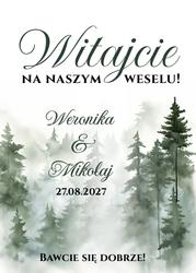 Tablica powitalna Daniela - wzór 5