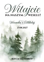 Tablica powitalna Daniela - wzór 6