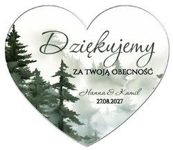 Magnesy z podziękowaniem Daniela - wzór 1