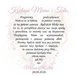 Pudełko z podziękowaniem - wzór 23