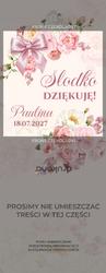 Czekoladki z podziękowaniem - wzór 23