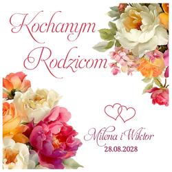 Pudełko z podziękowaniem - wzór 30