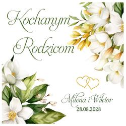 Pudełko z podziękowaniem - wzór 31