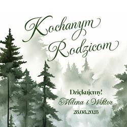 Pudełko z podziękowaniem - wzór 32