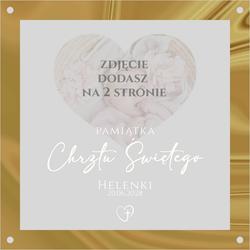 Pamiątka Chrztu Świętego - wzór 1