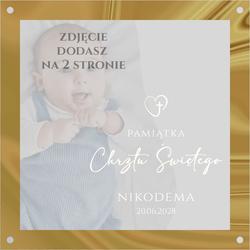 Pamiątka Chrztu Świętego - wzór 7