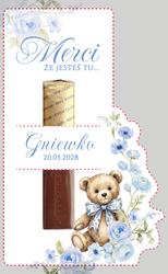 Podziękowania Merci Chrzest Mia - wzór 1
