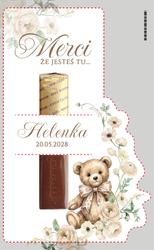 Podziękowania Merci Chrzest Mia - wzór 3