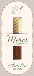 Podziękowania Merci Chrzest Agnes - wzór 1