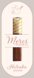 Podziękowania Merci Chrzest Agnes - wzór 4