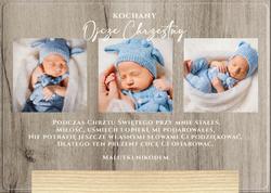 Podziękowania dla Rodziców Chrzestnych - wzór 3