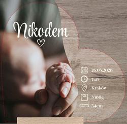 Metryczka Dziecka - wzór 3