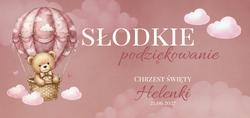 Naklejki na pudełka na ciasto Lea - wzór 2