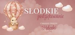 Naklejki na pudełka na ciasto Lea - wzór 4