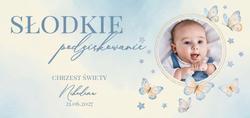 Naklejki na pudełka na ciasto Lulu - wzór 1