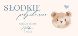 Naklejki na pudełka na ciasto Mili - wzór 1