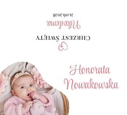 Winietki na chrzest Zdjęcie - wzór 7