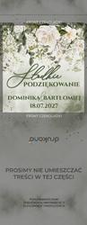 Czekoladki z podziękowaniem Eliza - wzór 4