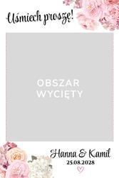 Foto Ramka Kwiaty - wzór 2