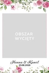 Foto Ramka Kwiaty - wzór 5