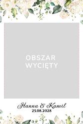 Foto Ramka Kwiaty - wzór 6
