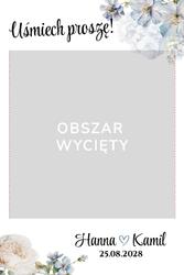 Foto Ramka Kwiaty - wzór 9