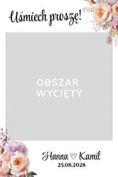 Foto Ramka Kwiaty - wzór 10