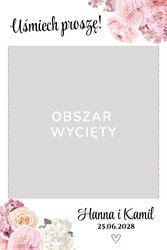 Foto Ramka Kwiaty - wzór 2