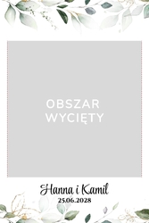 Foto Ramka Kwiaty - wzór 3