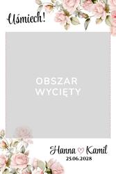 Foto Ramka Kwiaty - wzór 5