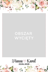 Foto Ramka Kwiaty - wzór 8