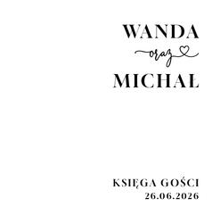 Księga Gości Dakota - wzór 1