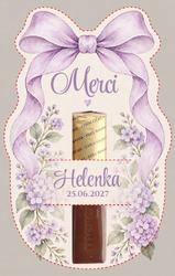 Podziękowania Merci Chrzest Mia - wzór 1