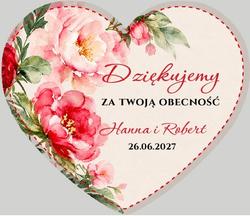 Magnesy z podziękowaniem Nerida - wzór 1