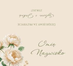 Winietki na stół Nerida - wzór 4