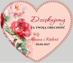 Magnesy z podziękowaniem Nerida - wzór 1