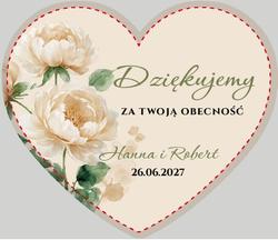 Magnesy z podziękowaniem Nerida - wzór 4