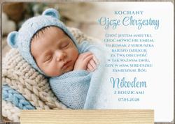 Podziękowania dla Rodziców Chrzestnych - wzór 2