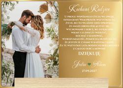 Podziękowania dla Rodziców - wzór 2