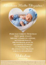 Podziękowania dla Rodziców Chrzestnych - wzór 4