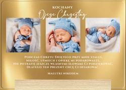 Podziękowania dla Rodziców Chrzestnych - wzór 5