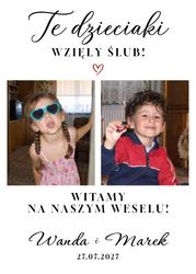 Tablica powitalna Zdjęcie - wzór 3