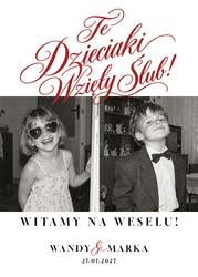 Tablica powitalna Zdjęcie - wzór 6