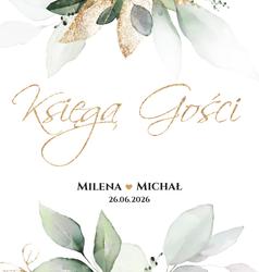 Księga Gości Eukaliptus - wzór 1