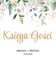 Księga Gości Eukaliptus - wzór 8